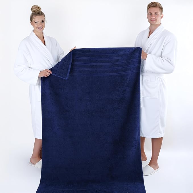 American Soft Linen 100% Cotton Luxury Turkish Towels, 35x70 XL Bath Sheet | Soft Absorbent Quick Dry OEKO Tex Standard 100 Certificated Durable Machine Washable Premium Hotel Quality