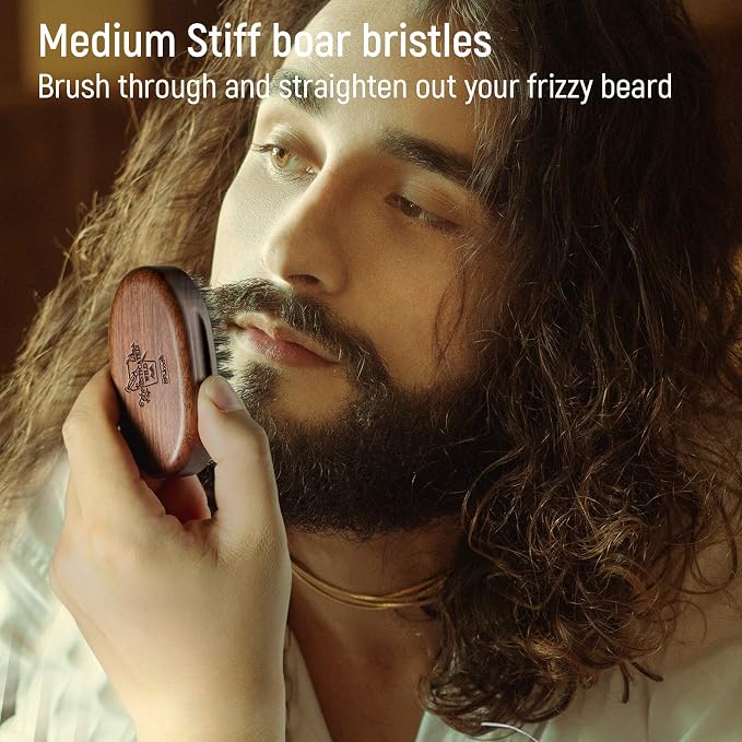 BFWood Beard Brush, Laundry Stain Brush and Clothes Brush