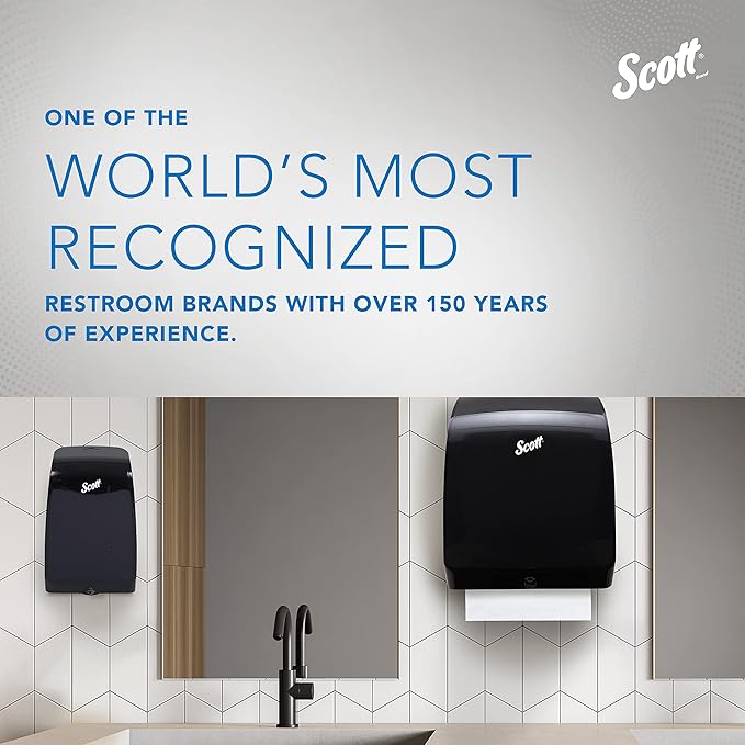 Scott Professional Essential Coreless High-Capacity Standard Roll Toilet Paper, Bulk (04007), 2-Ply, White (36 Rolls of 1,000 Sheets, 36,000 Sheet Total)