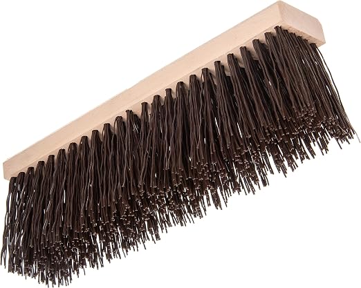 SPARTA Floor Sweep for Industrial Cleaning, 18 Inches, Brown