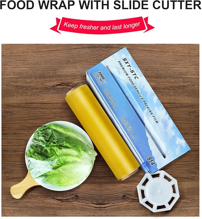 18 Inch x 3000 Feet Plastic Cling Wrap