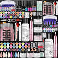 Glamonade Acrylic Nail Kit for Beginners: Professional Acrylic Nail Kit Set with Everything with Drill Powder Nail Art Starter Tech Kit at Home Salon Gift