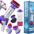 Synoshi PRO Electric Spin Scrubber with Magic Sponge, Cone Round and Steel Brushes