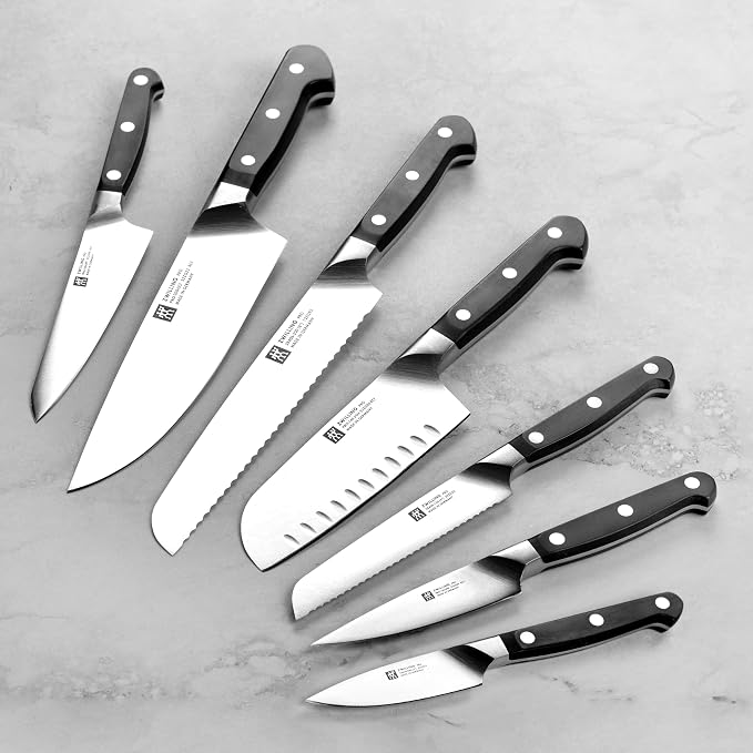 ZWILLING Pro 14-piece Knife Set - Made in Germany - Birchwood Block