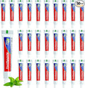 50 Toothpaste in Bulk, Mini Small Toothpaste Mint Toothpastes 0.35oz/10g | Travel Size, for Guests Homeless Hotel Charity Toiletries Camping
