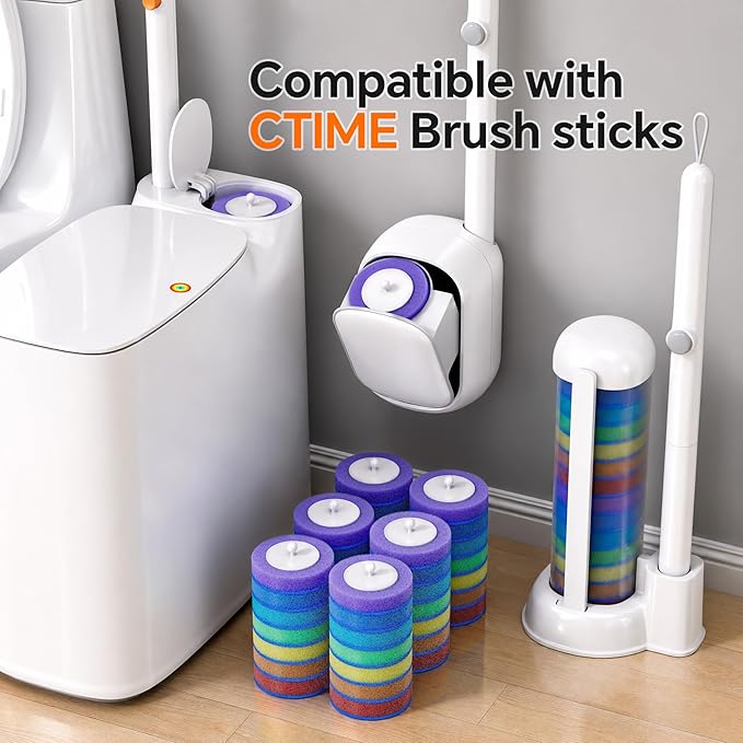 CTIME Disposable Toilet Brush Refills