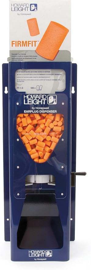 Howard Leight by Honeywell Leight Source 500 Earplug Dispenser (LS-500), blue