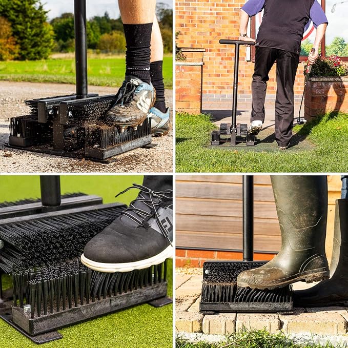 FORZA Boot Scrubber | Heavy-Duty Outdoor Shoe Scraper Brush – Size & Style Options