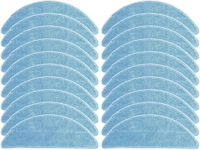 Mop Cloths Rag ， Compatible For Neatsvor ，M50 ， Robot Vacuum Cleaner Parts Accessories(20pcs)