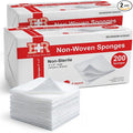 Ever Ready First Aid Non-Woven Sponges, Wound Care, Skin Care, 4" x 4", 4 Ply - 400 Count