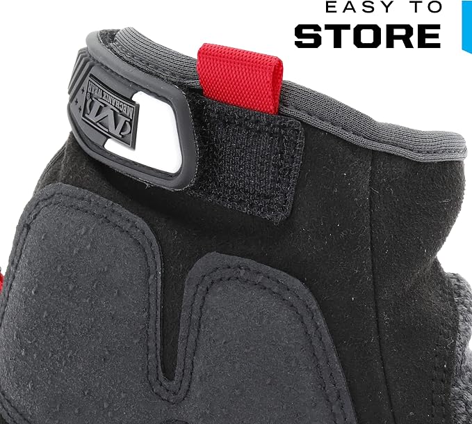Mechanix Wear ColdWork M-Pact Winter Work Gloves - Insulated Wind & Water Resistant Heavy Duty Work Gloves - Impact Protection - Machine Washable - Medium - Black & Grey