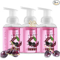LOVERY Foaming Hand Soap-Packof 3-Moisturizing Hand Soap with AloeVera & Essential Oils-Alcohol-Free Hand Wash in Honey Almond, PomegranatePeach, Lavender Jasmine Scent-Free Bracelet