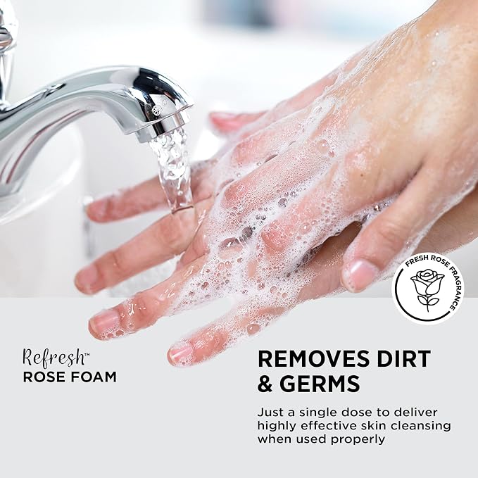 SC Johnson Professional REFRESH ROSE FOAM HAND SOAP 1 LITERS, 6 PACK