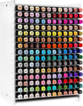 Art Marker Storage Rack for 180 Markers, Watercolour Brushes Pens Color Pencils Organizer Holder for Desk