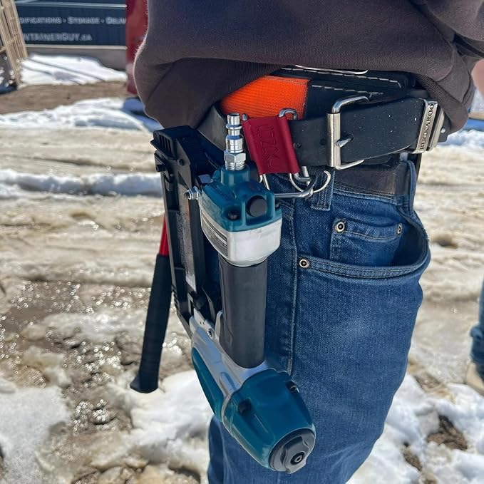 YM Carpenter MK5 Y-Clip Toolbelt Attachment - Add-On Storage Clips for Tool Belts, Holds Tape Measure, Hammer, Impact Driver, Nail Gun – Durable Universal Fit