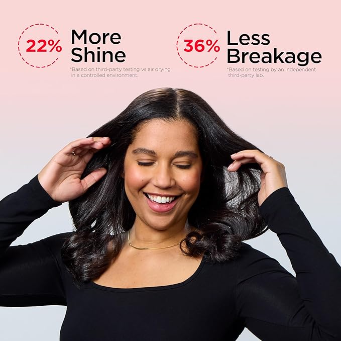 REVLON 3-in-1 Multi-Styler Hair Dryer Brush, Straighten, Curl & Smooth with One Tool, Hot Air Brush for Blowouts, Waves & Sleek Styles, Lightweight Styling Brush with Multiple Heat Settings