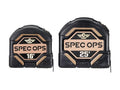 Spec Ops Tools Tape Measure for Measuring & Layout, 1 1/8" Double-Sided Blade and Military-Grade Composite Case, 16 Foot + 25 Foot (Retail)