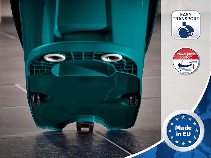 Leifheit Mop Press Professional Evo with Handy Integrated Wheels