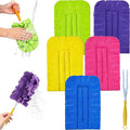 Reusable Chenille Microfiber Dust Duster, 2026 Upgrade Removable Washable Cloth Covers, 360° Electrostatic Duster Refills with Handle, Multi-Surface Dusting Mop for Efficient Home Cleaning (Set C)