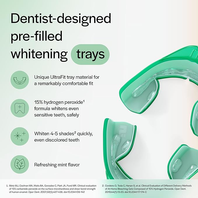 Opalescence Go Teeth Whitening Kit 15% Hydrogen Peroxide 7 Treatments with Original Toothpaste 4.7 oz and 1 oz Travel Size Plus Alcohol Free Mouthwash and Toothbrush 5166-5447-6238T