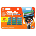 Gillette Fusion5 ProGlide Razor for Men, 12 Blade Refills with Precision Trimmer
