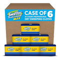 P&G PROFESSIONAL Swiffer Dry Cloth Refills, Bulk Sweeping and Dusting Pads, 17" for Swiffer XL and Swiffer Max Sweepers, Commercial Use, 16 Count (Case of 6)