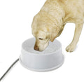 K&H Pet Products Thermal-Bowl Heated Water Bowl for Cats & Dogs Outside, Safety Listed Outdoor Heated Dog Dish for Pets, Automatic No Freeze, Anti Chew Cord - 1.5 Gallons Granite 25W | Outdoor Water Stays Unfrozen In Winter. Outdoor Heated Dog Dish for...