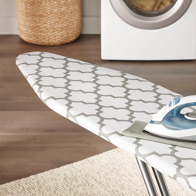 Whitmor Deluxe Ironing Board Cover with 6mm Fiber Pad, Fits 15 x 54 inches (Pack of 6)