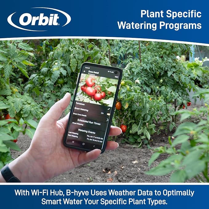 Orbit 24516 B-hyve XD Smart Hose Watering Timer with Wi-Fi Hub, 1-Port (Pack of 3)