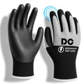 DongChu Insulated Electrician Gloves 500V Touch-Screen Voltage/Flame Retardant Work Gloves, Electrical Rubber Non-slip Texture Design for Electricians Prevent Shock (Large)