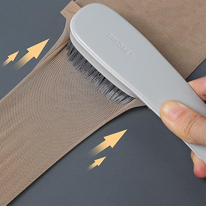 Cute Portable Comfortable Clothes Laundry Grip Cleaner Shoes Scrubbing Brush Scrubber Cleaning Tool (Color : Blue)
