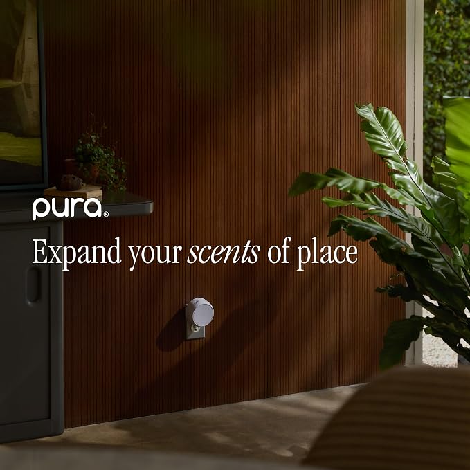 Pura Home 5 Fragrance Diffuser - Adjustable Home Diffuser with LED Light & Automatic Vial Detection - Wi-Fi Device for Personalized Home Scenting Experience