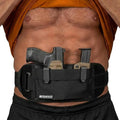 Clip & Carry STRAPT-TAC Belly Band Holster, Use with Any IWB Kydex Gun Holster for Concealed Carry (kydex Holster not Included)