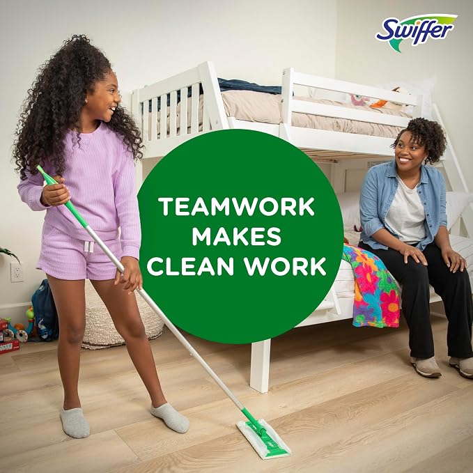 Swiffer Sweeper Dry Sweeping Cloth Refills,Gain Original,32 Count (Pack of 4)