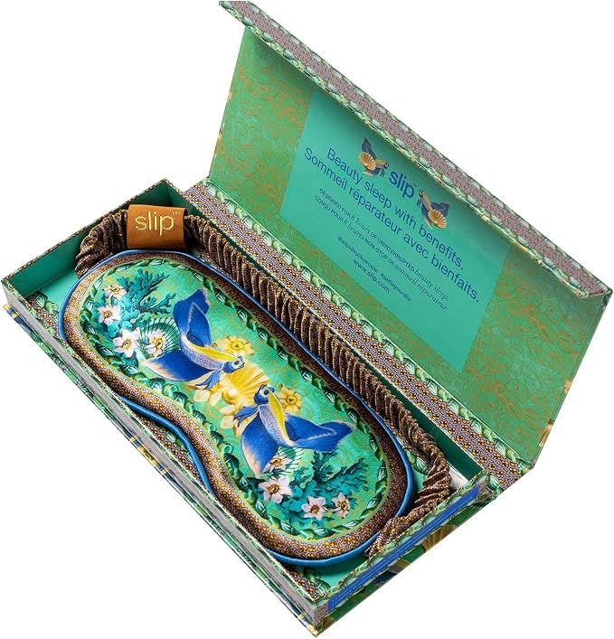 slip Pure Silk Sleep Mask - 100% Pure 22 Momme Mulberry Silk Eye Mask - Comfortable Sleeping Mask with Elastic Band, Zodiac Collection: Pisces