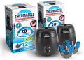Thermacell E-ZoneGuard Patio Rechargeable Two Mosquito Repeller Value Pack; 20-Foot Zone of Scientifically Proven Outdoor Protection; 5.5-Hr Battery; 24 Hrs of Refill; Bug Spray Alternative; DEET-free