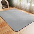 HotLive Dog Food Mat - Absorbent Cat Mat for Food and Water, No Stains Pet Feeding Bowl Mat, Easy to Clean Pet Placemats, Quick Dry Dog Water Dispenser Mat for Messy Drinkers | Grey 16"x 24"