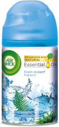 Air Wick Automatic Air Freshener Spray Refill, Pack of 6, Fresh Waters, Odor Neutralization, Essential Oils
