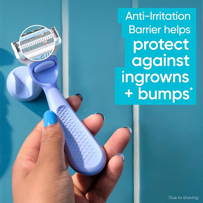 Gillette Venus Intimate Grooming Razors for Women, 6 Razor Blade Refills, Bikini Razors for Women
