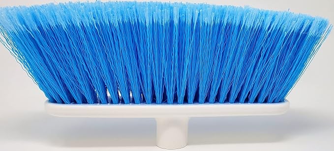 The Original Soft Sweep Magnetic Action Broom Assorted Colors with Natural Finish Wood Handles (4 Brooms)