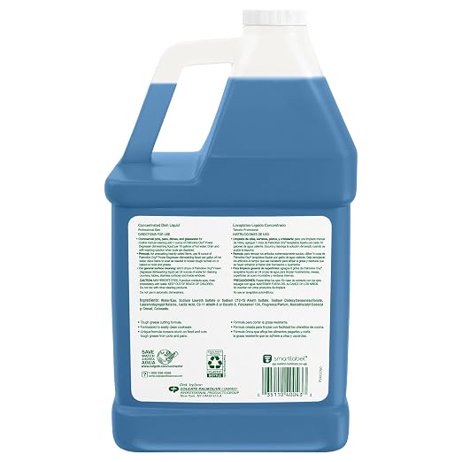 Palmolive 40043 OXY Power Degreaser for Pots and Pans, 1 Gallon Bottle