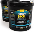 Wipex Handy Jack Heavy Duty Wipes, Dual Texture Cleaning Cloth, Use on Hands, Equipment, Tools, Garden, Automotive, Sneakers - Easily Removes Paint, Adhesives, Oil, Grease, & Dirt, Economy Pale Size,