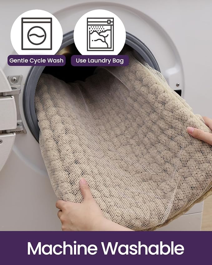 DEXI Bathroom Rugs 30x17, Non Slip Washable Bath Mat, Luxury Chenille Super Absorbent Ultra Thick Bathmats for Shower Floor, Plush Fluffy Shaggy Carpet for Tub, Taupe
