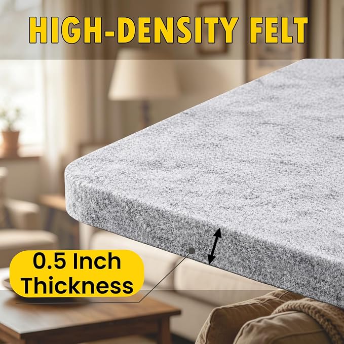 17.8"x 13.8" Wool Pressing Mat | 0.5 Inch Thick Ironing Board for Quilter, Sewing, Quilting Supplies
