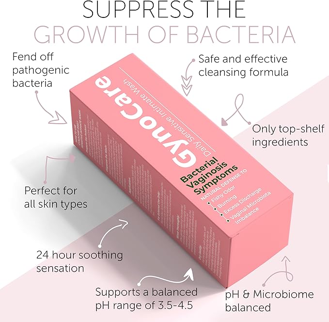Feminine Wash | BV Treatment For Women | ph Balance Feminine Wash for Bacterial Vaginosis Treatment | Probiotic & Prebiotic Cleanser | Vaginal Dryness Hydration & Odor Control