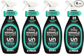 Downy Wrinkle Releaser Spray,All In One Wrinkle Release Spray,Odor Eliminator,Static Remover,Fabric Refresher & Ironing Aid for Clothes,33.8 Fl Oz,Light Fresh Scent,(Pack of 4)