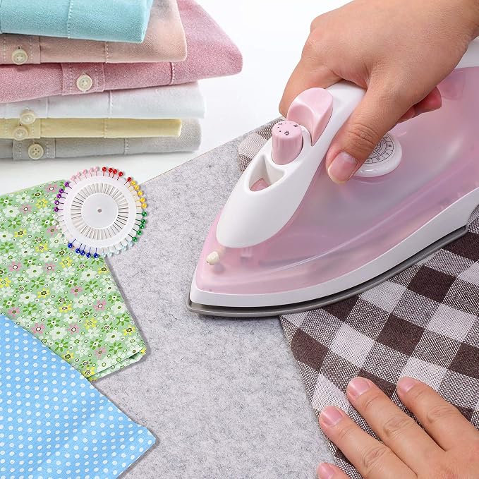 Rdutuok Wool Pressing Mat, 60" x 22", 100% New Zealand Wool Ironing Mat | Extra Large 1/2" Thick Ironing Pad with Carrying Case for Quilting, Sewing, Embroidery and Large Quilt Projects