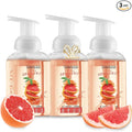 LOVERY Foaming Hand Soap-Pack of 3-Moisturizing Hand Soap with AloeVera & Essential Oils-Alcohol-Free Hand Wash in Honey Almond, PomegranatePeach, Lavender Jasmine Scent-Free Bracelet