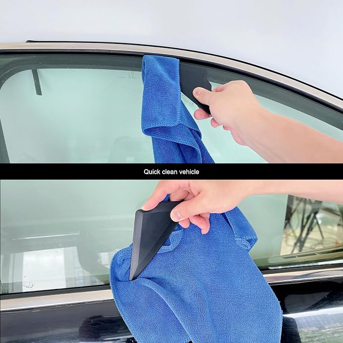 EHDIS Professional Vinyl Wrap Tool Kit with Heat Gun – Complete Car Wrapping Tools for PPF, Tint & Decals | Includes Squeegees, Knives, Gloves & Knife Less Finish Line