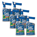 Cutter Backyard Bug Control Spray Concentrate (6 Pack), Kills Mosquitoes, Fleas & Listed Ants, 32 fl Ounce